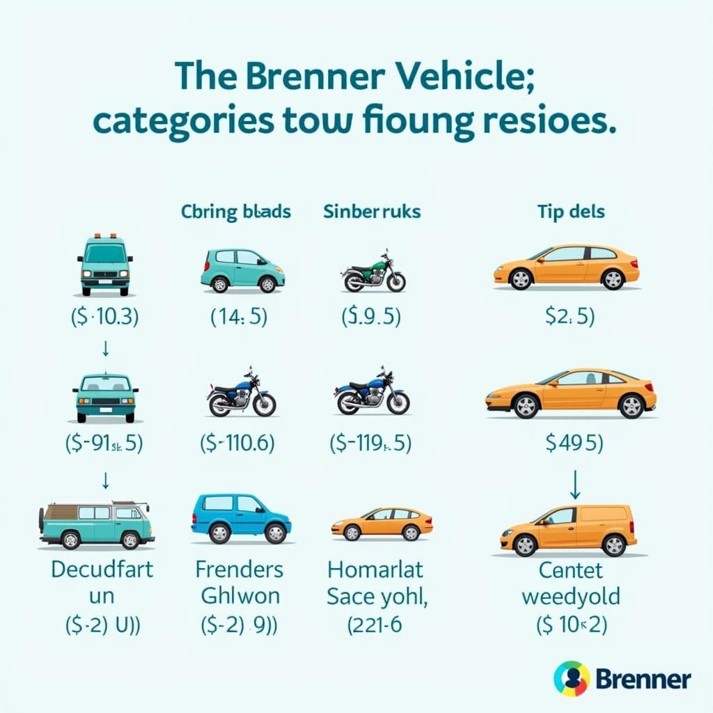 Fahrzeugkategorien für die Brenner Videomaut