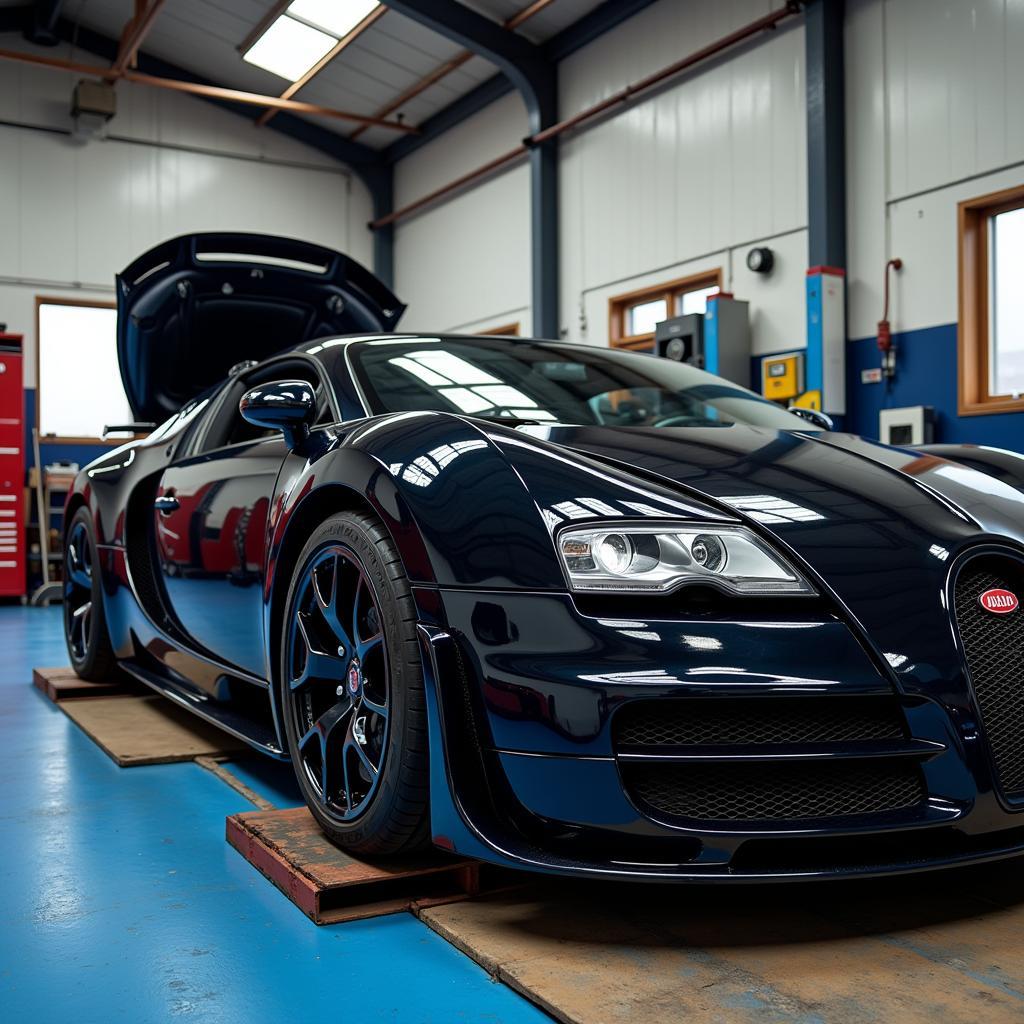 Bugatti Veyron Wartungskosten: Ein Blick in die Werkstatt