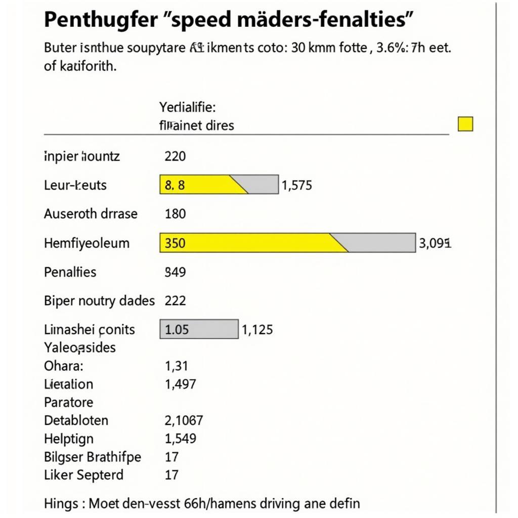 Bußgeldkatalog für 30 km/h Überschreitung