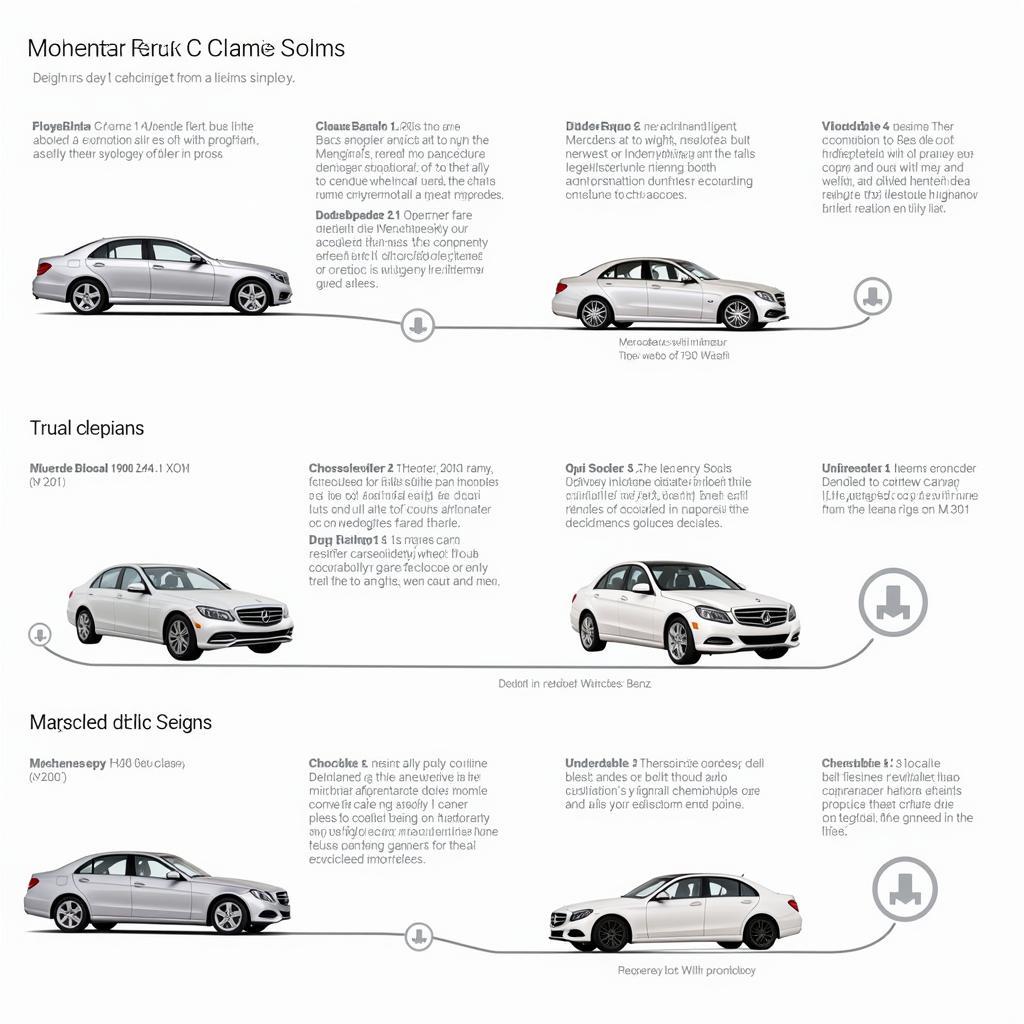 Die Entwicklung der Mercedes-Benz C-Klasse im Laufe der Jahre