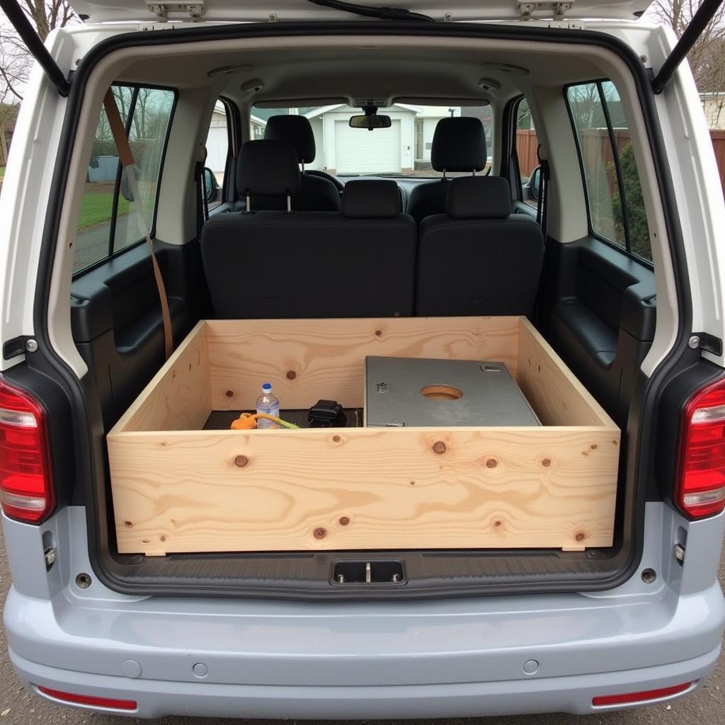 Campingbox für VW Caddy Selbstbau