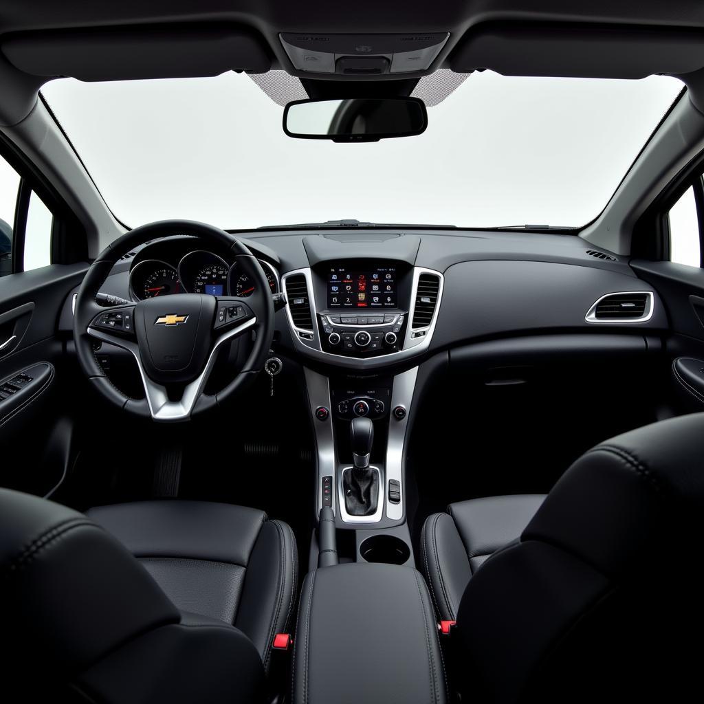 Innenraum des Chevrolet Cruz: Komfort und Funktionalität