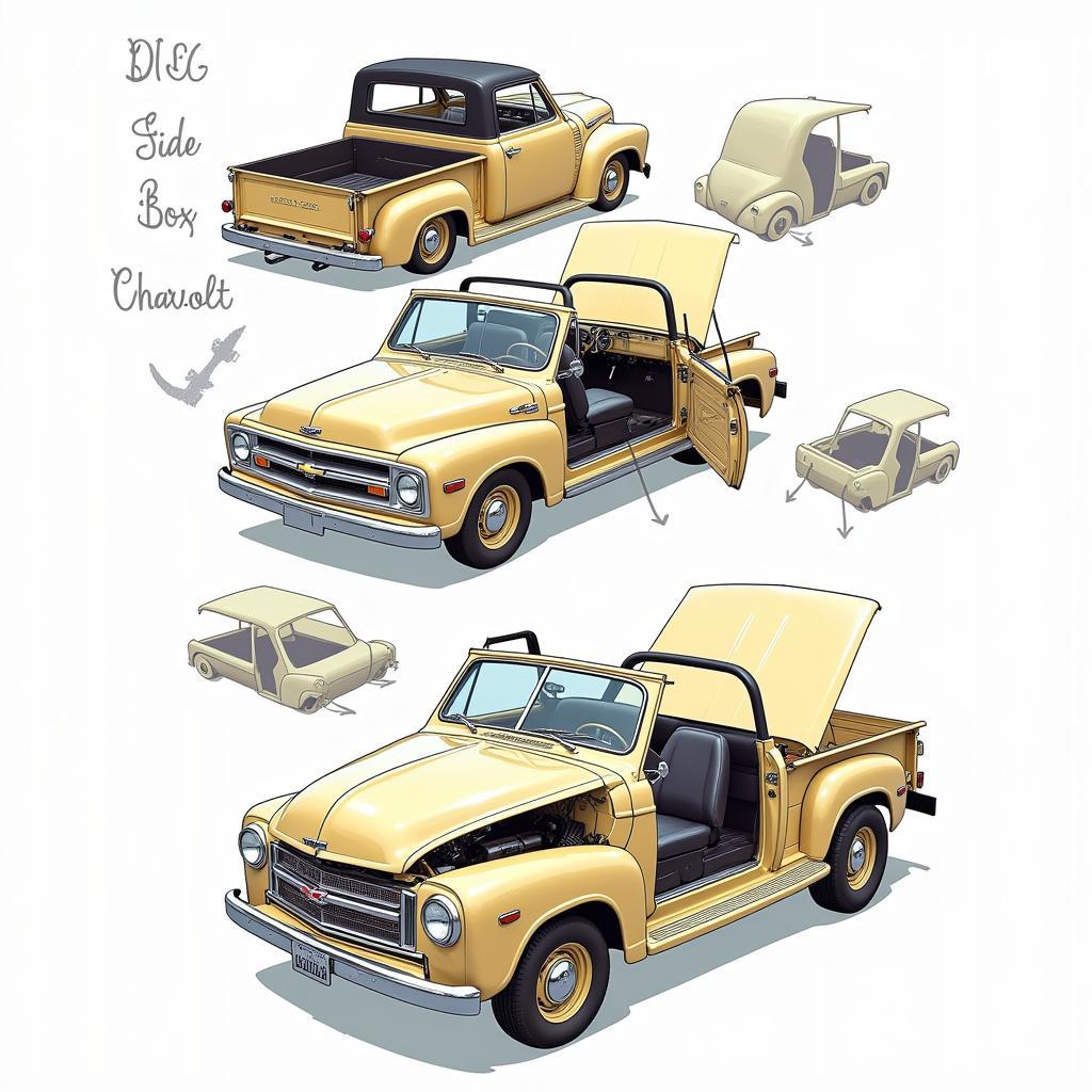 Besonderheiten des Chevrolet Pickup Cabrio