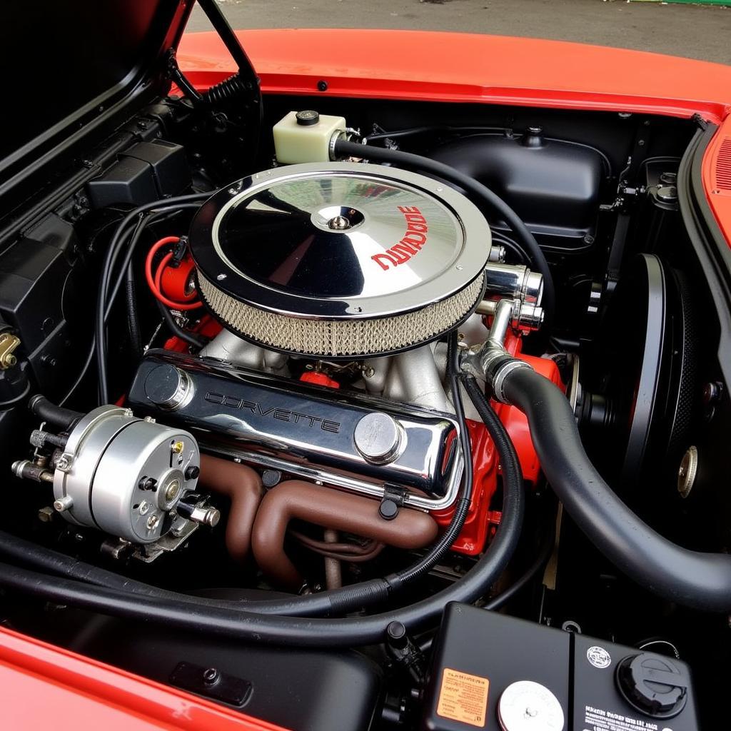 Chevy Corvette C2 Motor