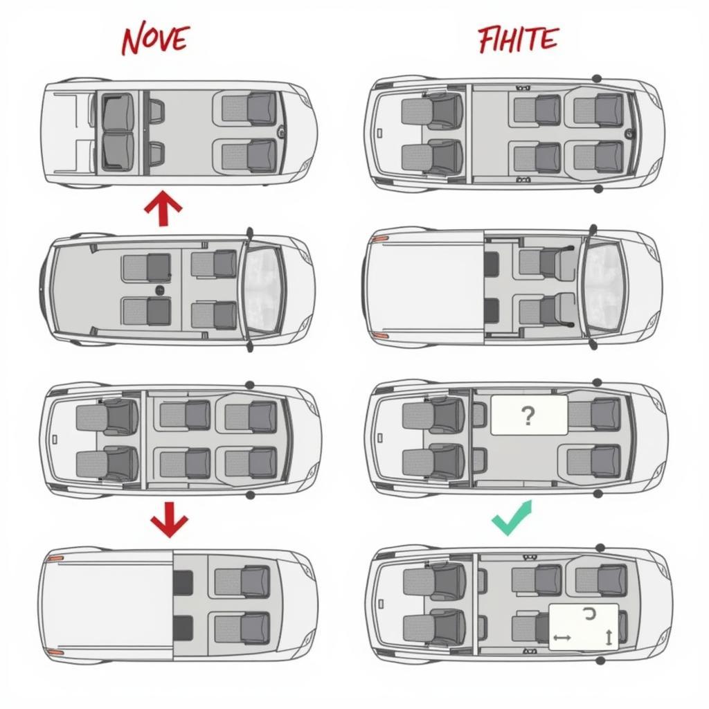 Variabilität der Sitze im Citroen Jumpy