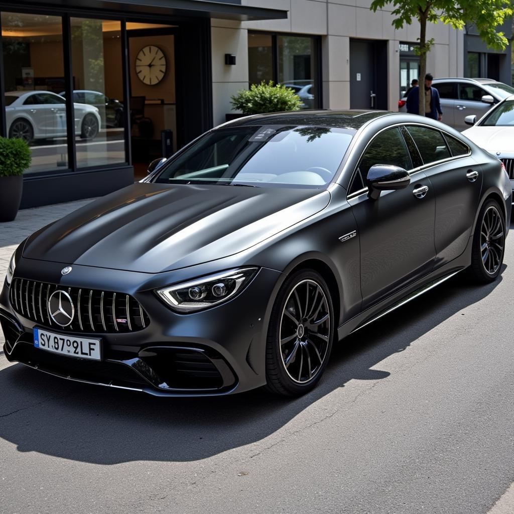 Exterieur des CLS AMG Shooting Brake