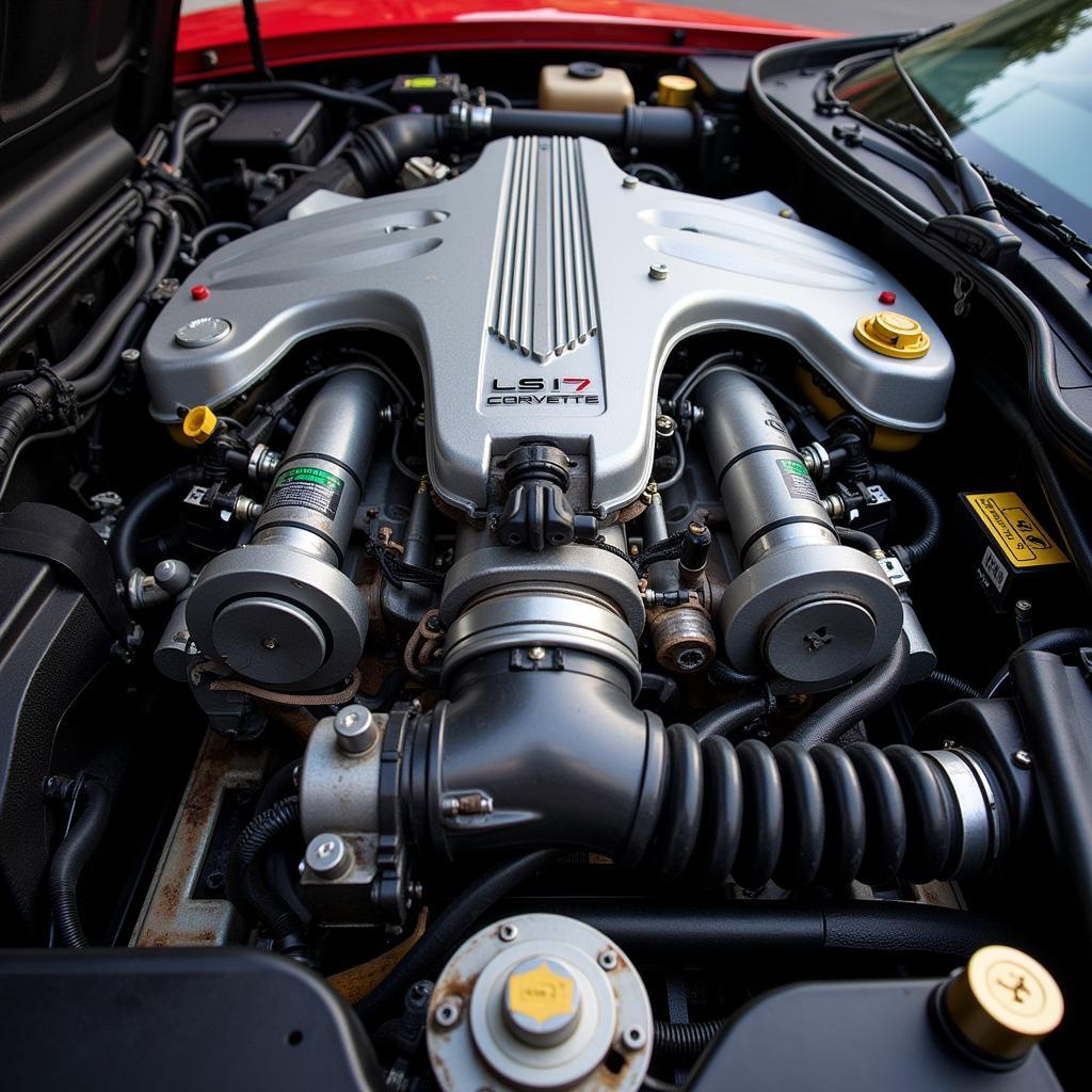 Corvette C5 Cabrio Motor