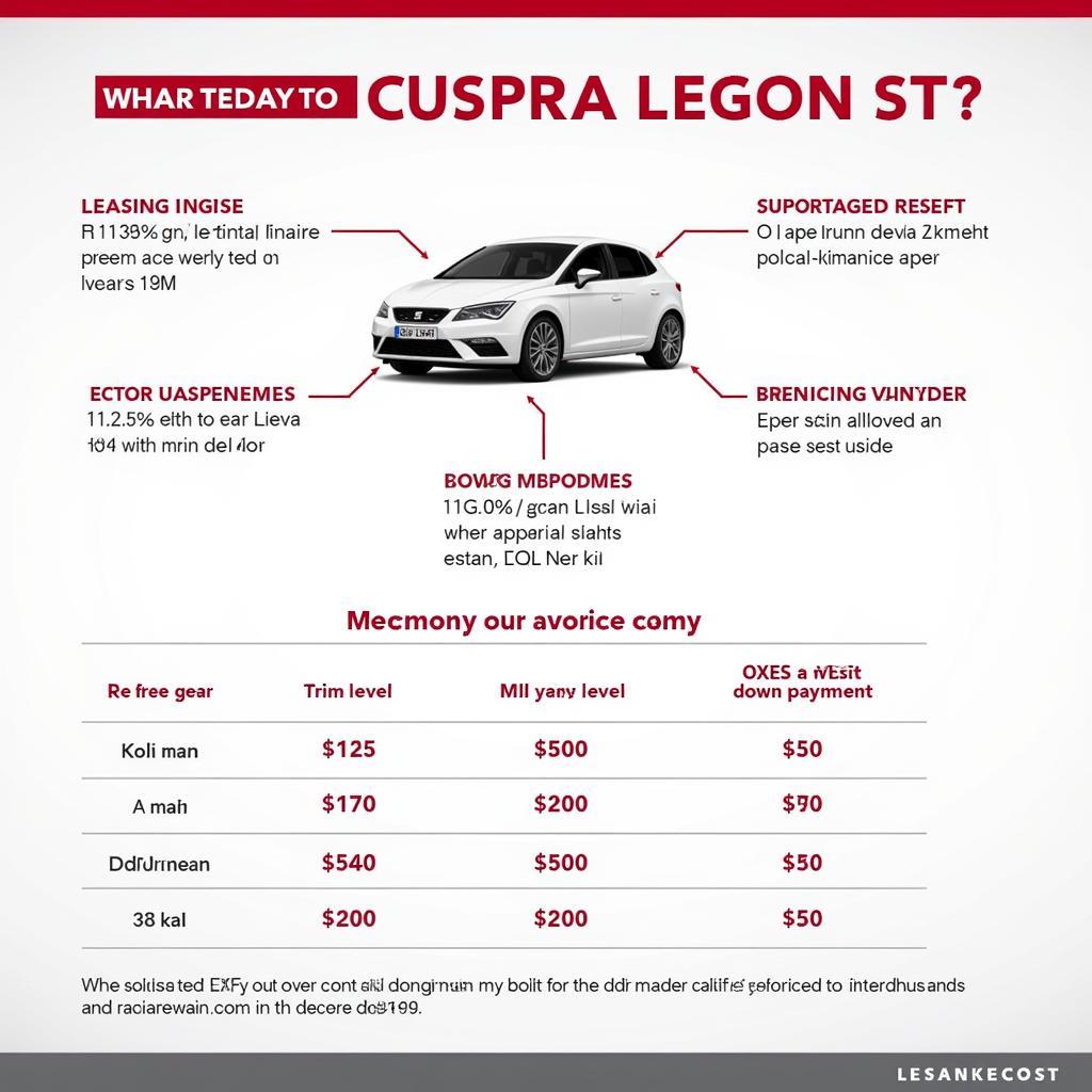 Kosten des Cupra Leon ST Leasings