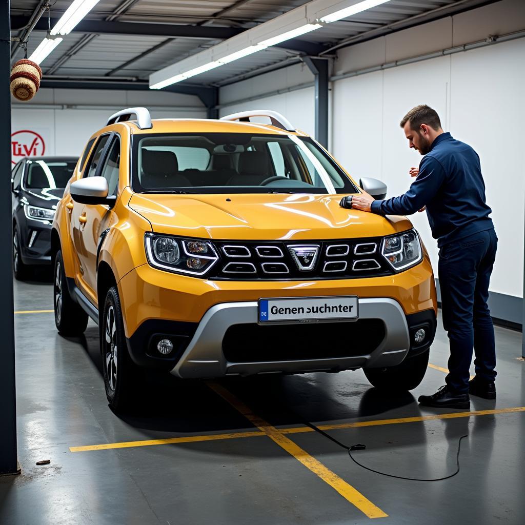 Dacia Duster Hauptuntersuchung