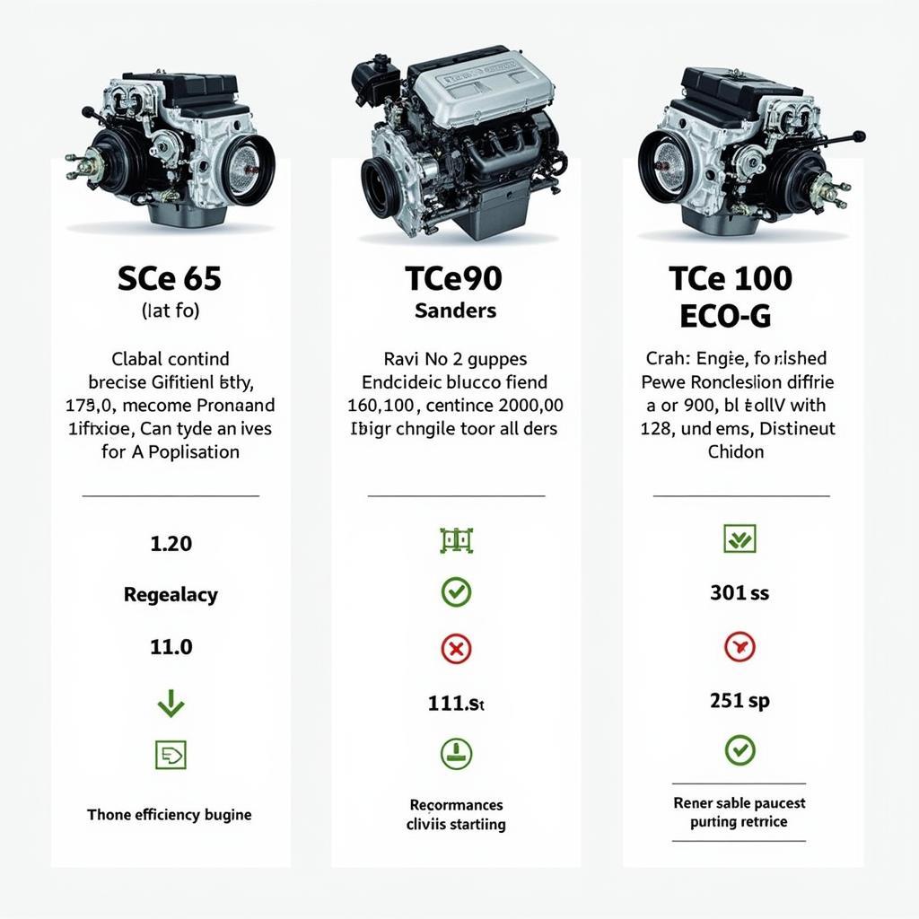 Dacia Sandero Motor Varianten