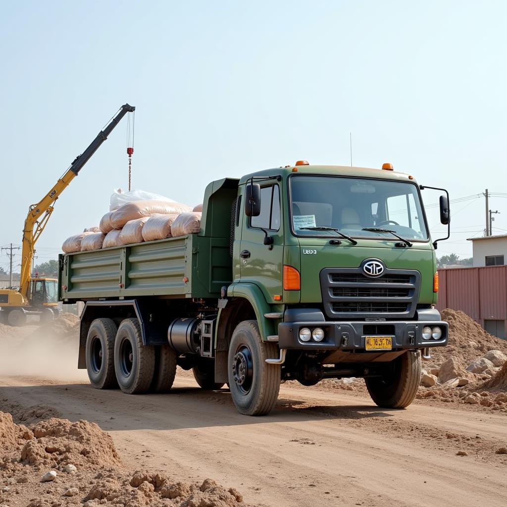 IFA W50 im Einsatz in der Landwirtschaft und Bauindustrie