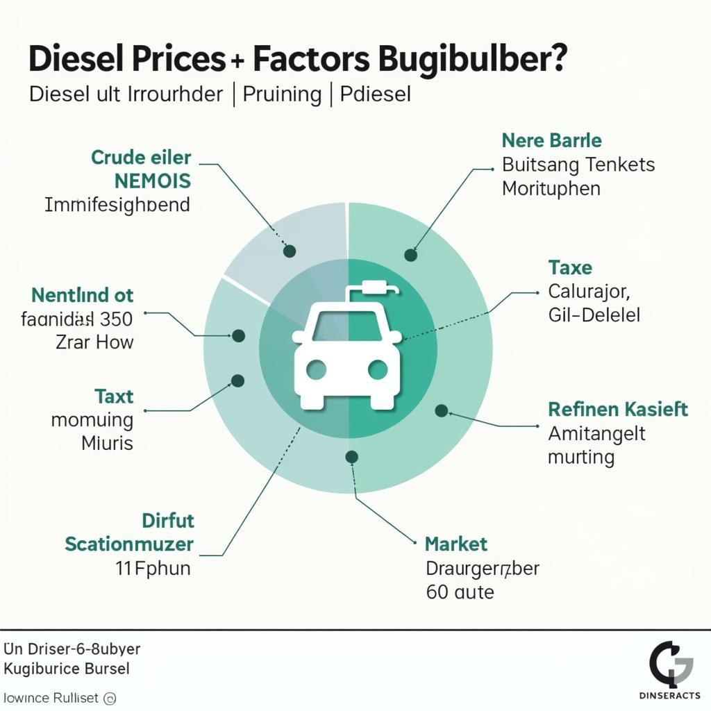 Faktoren, die die Dieselpreise beeinflussen