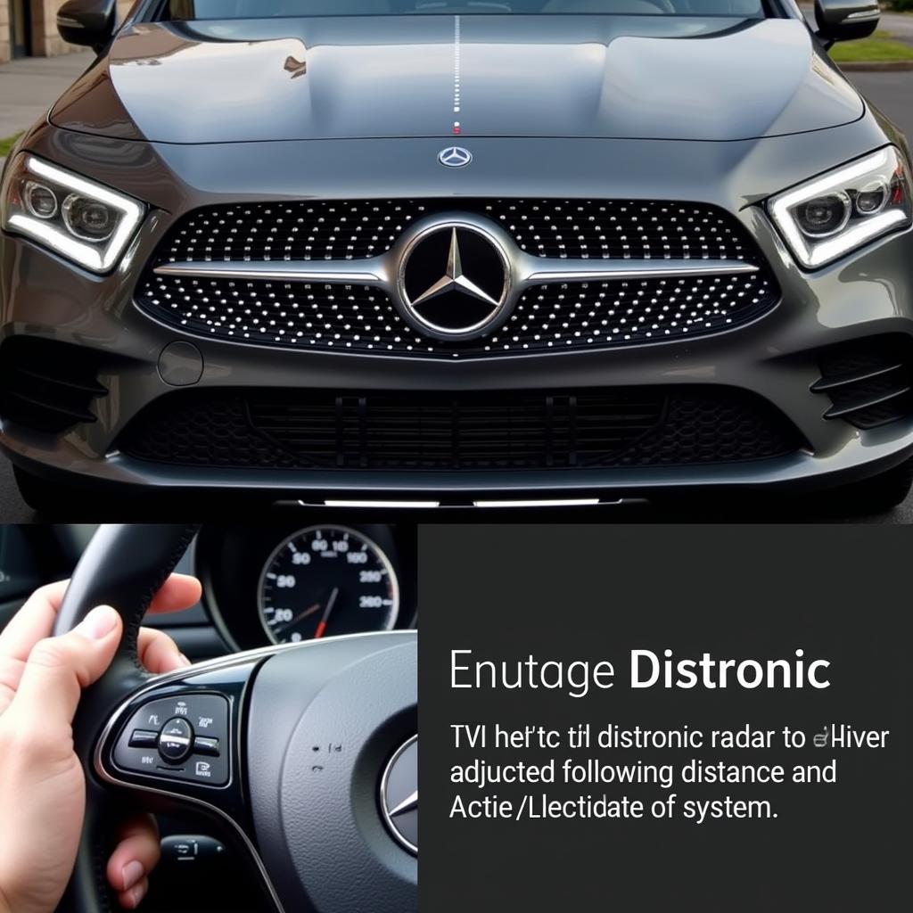 Distronic System in einem Mercedes-Benz Fahrzeug