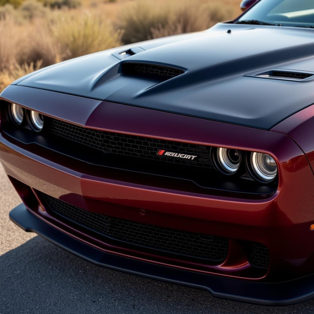 Das Design des Dodge Challenger Hellcat