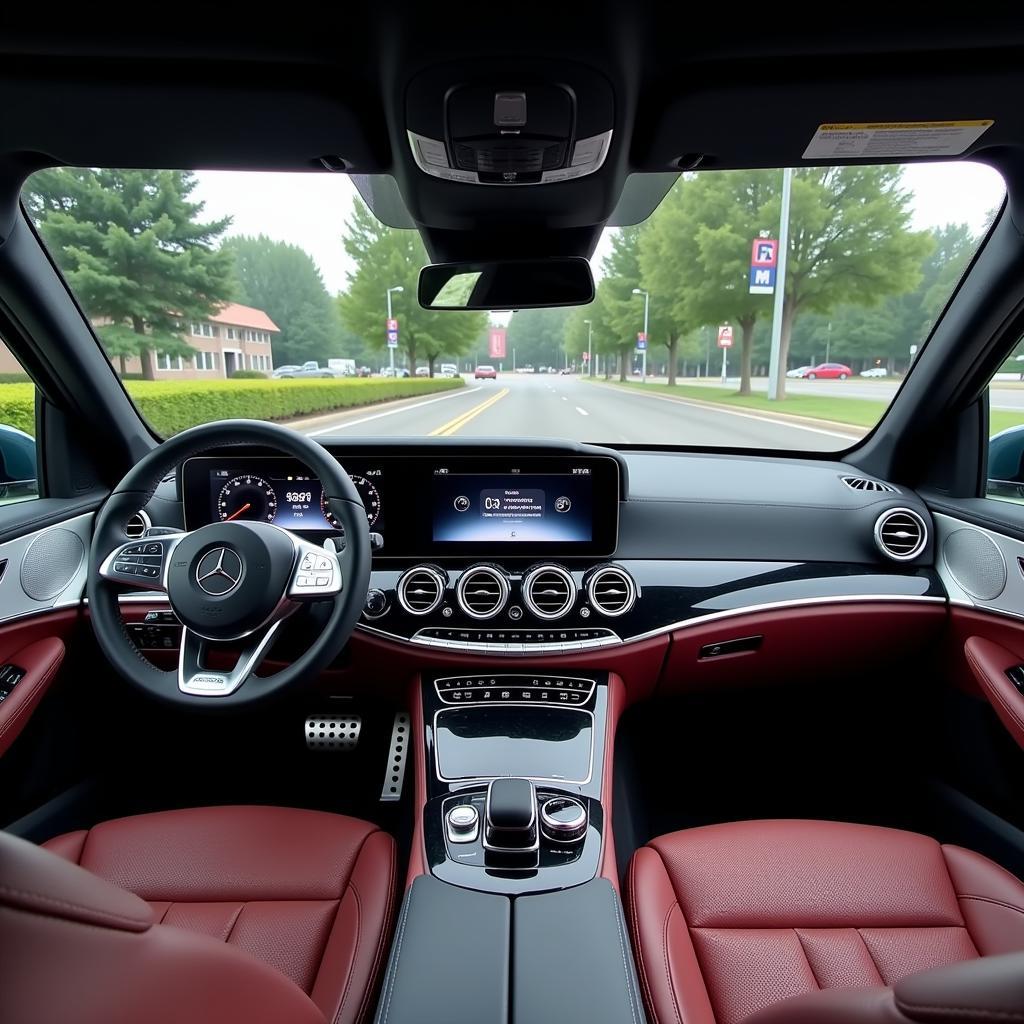 Das luxuriöse Interieur des E 53 AMG 2024