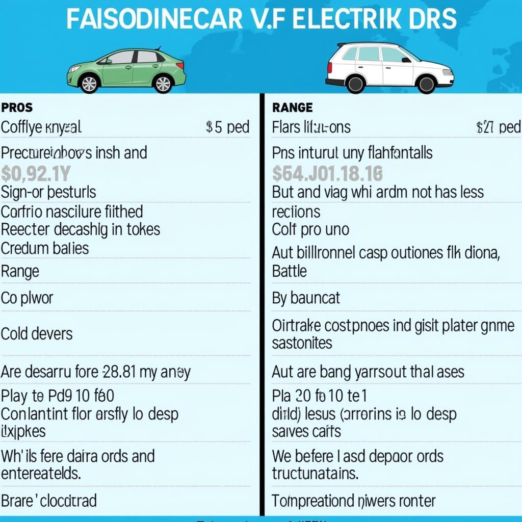 Vergleich E-Auto vs. Benzinauto
