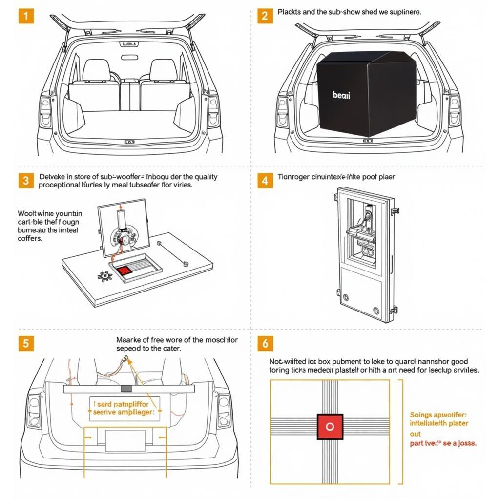 Schritt-für-Schritt-Anleitung zum Einbau eines Auto Subwoofers mit Verstärker