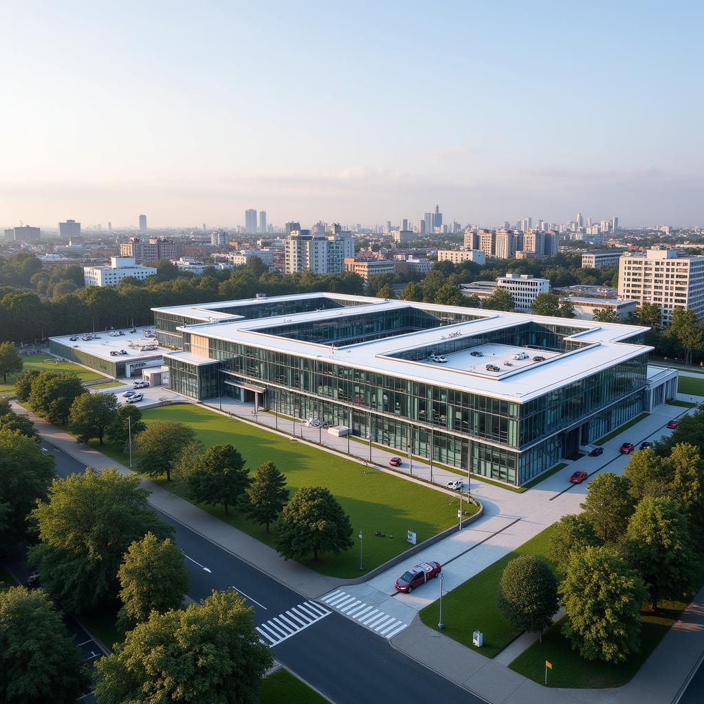 EnBW Gebäude in Karlsruhe