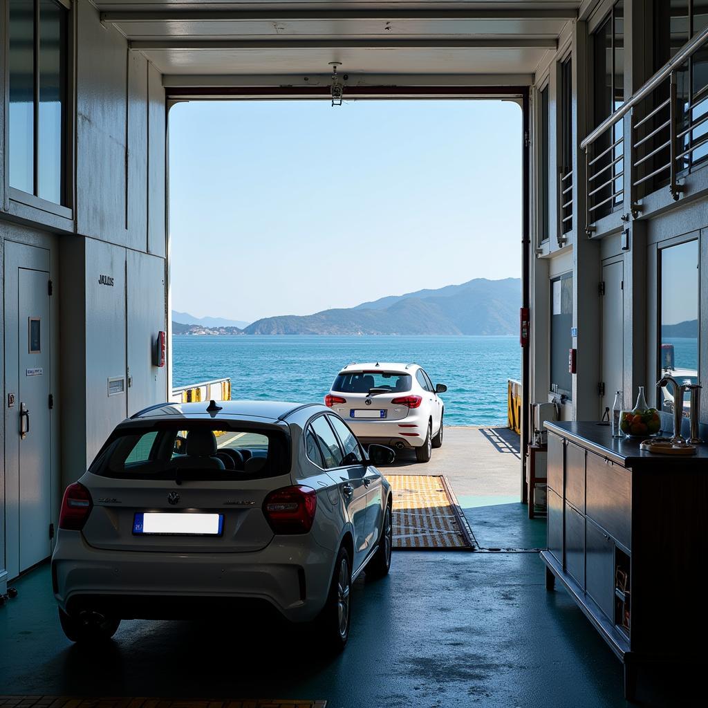 Fähre nach Mallorca mit Auto: Autoverladung, Kabine, Aussicht aufs Meer