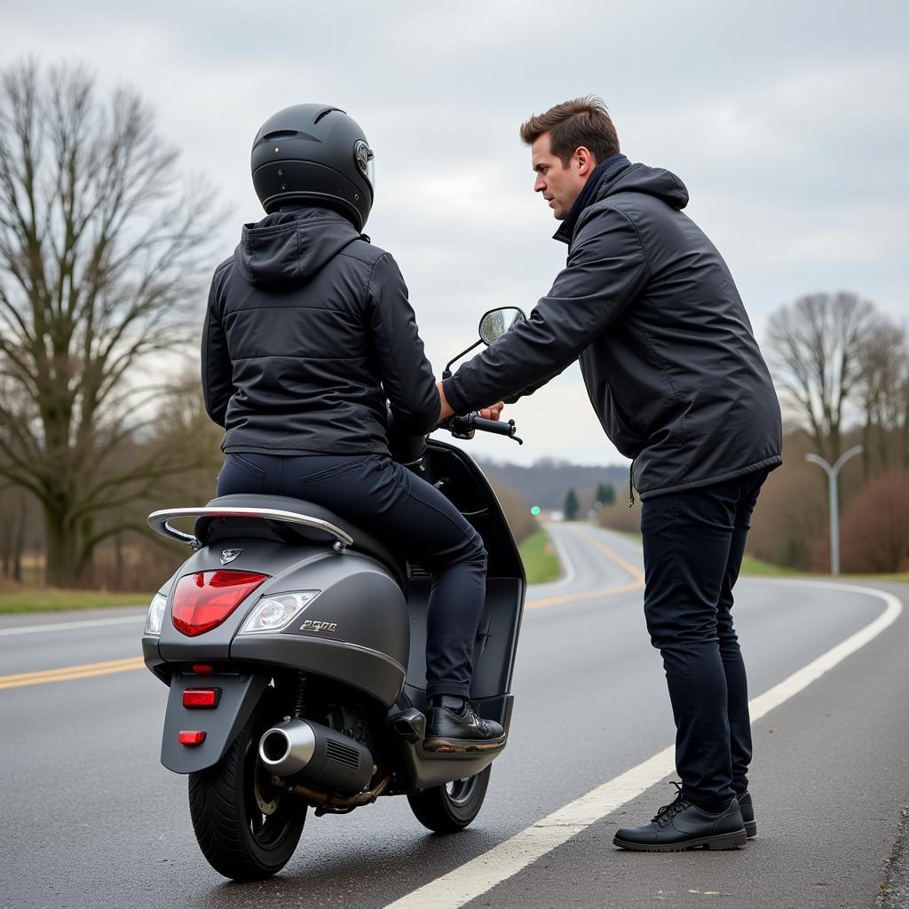 Fahrerschulung für Moped mit B Führerschein