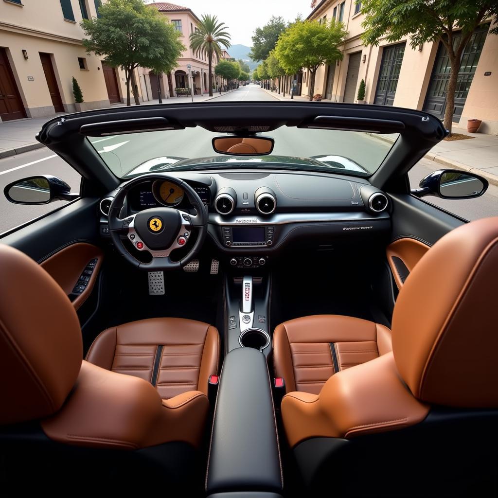 Ferrari California Cabrio Innenraum