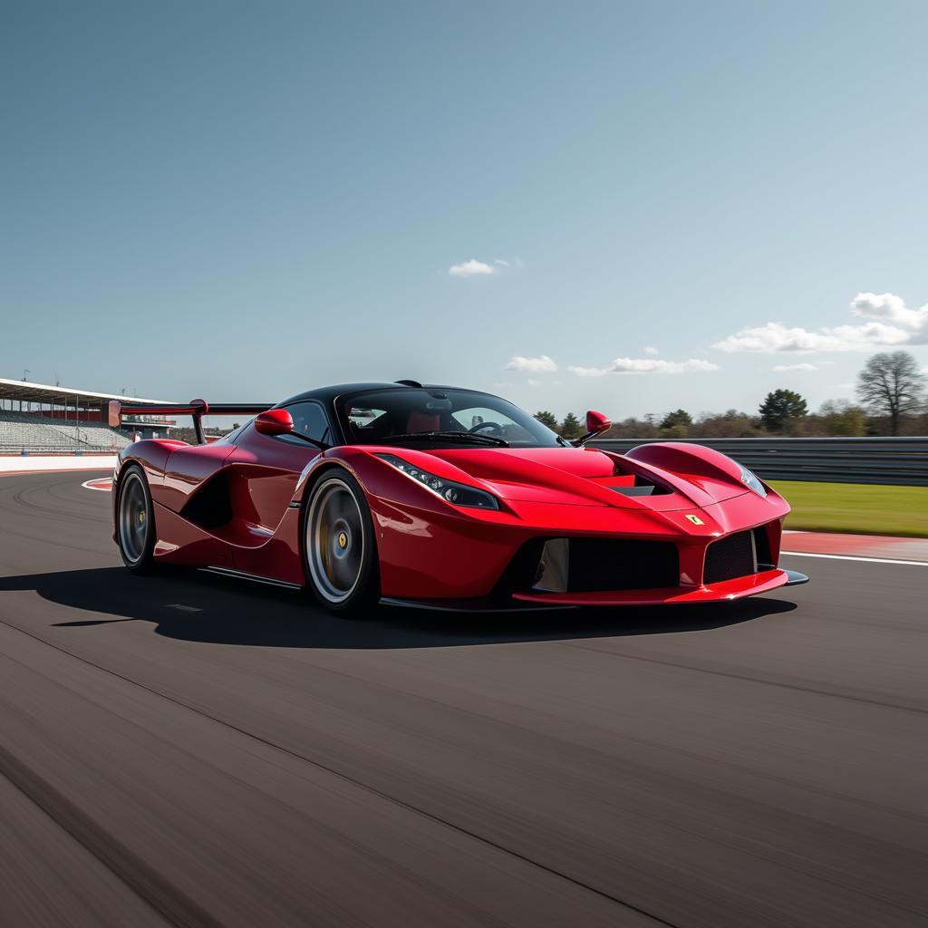 Ferrari FXX auf der Rennstrecke