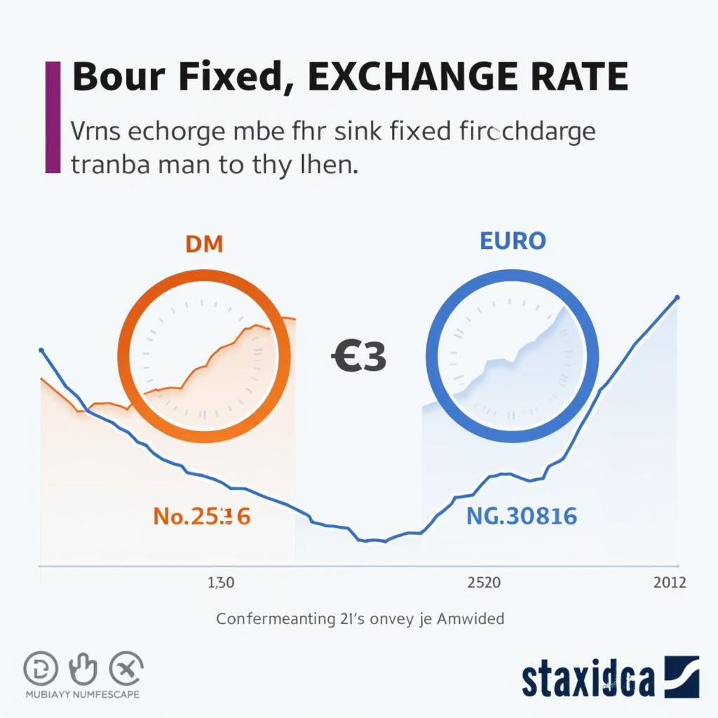 Der feste Wechselkurs zwischen D-Mark und Euro