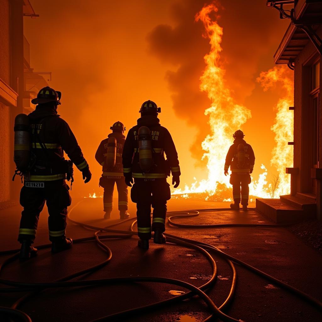 Feuerwehr Seelze Brandbekämpfung