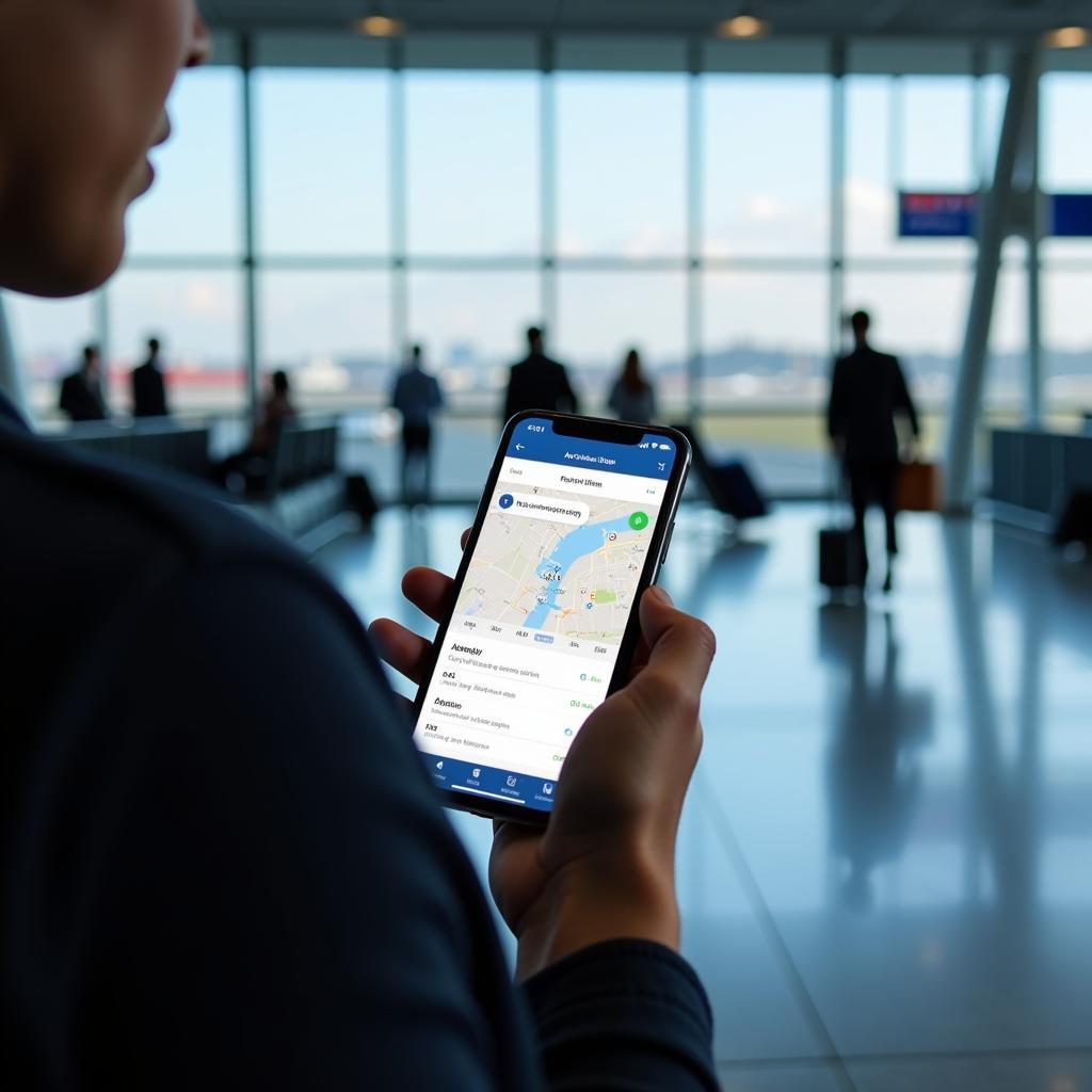 Ankunftszeit am Flughafen Köln Bonn berechnen