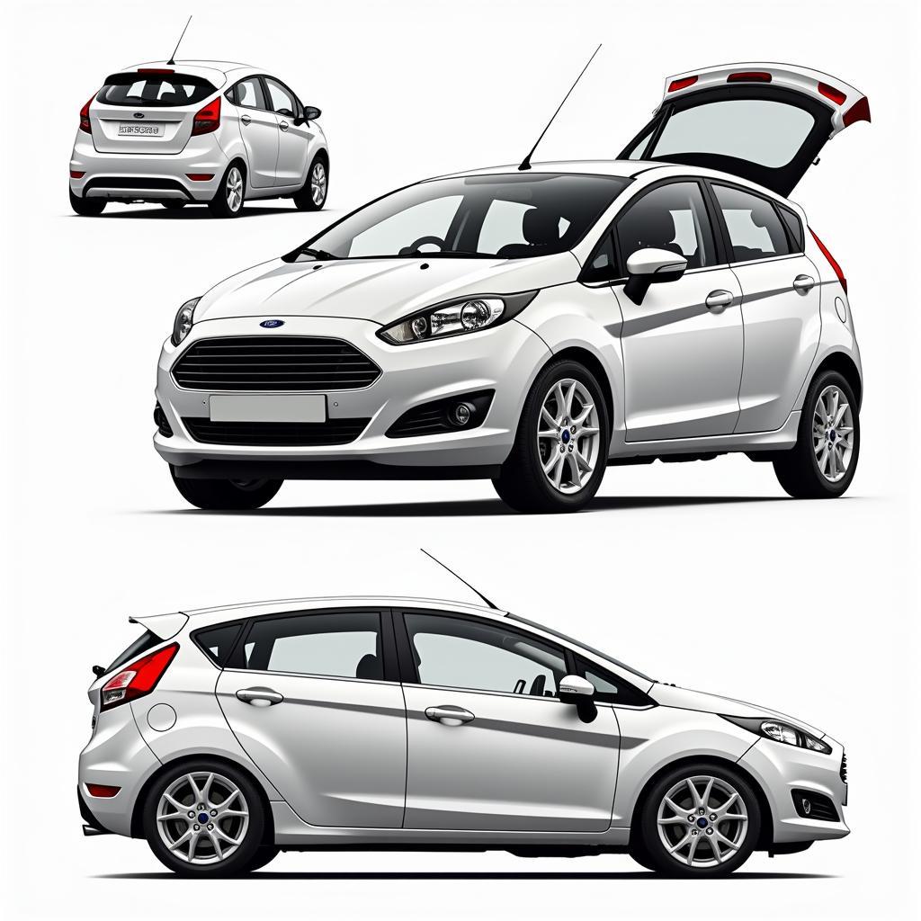 Ford Fiesta Mk7 (2008-2012) Modell