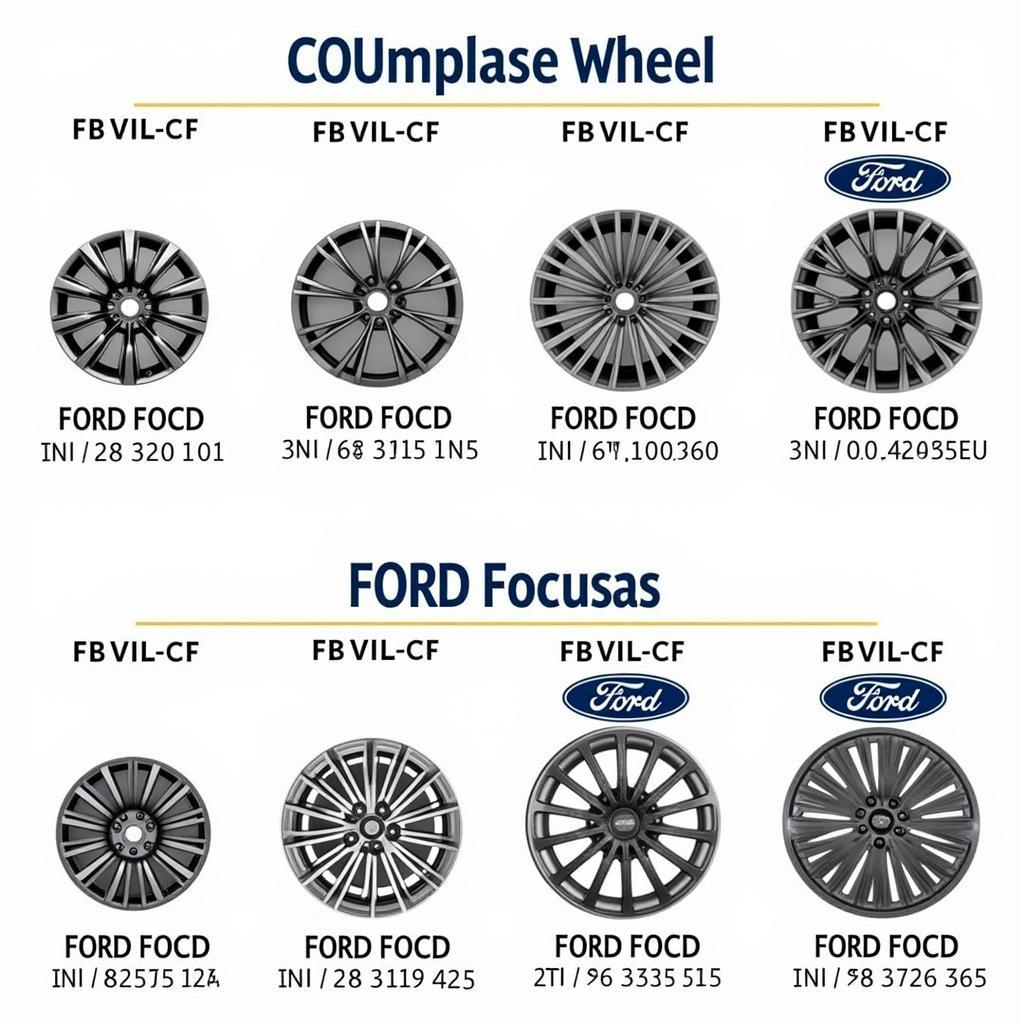 Kompatible Felgen für den Ford Focus