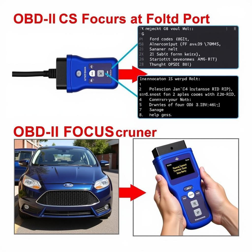 Ford Focus OBD-II-Scanner - Fehlercodes auslesen