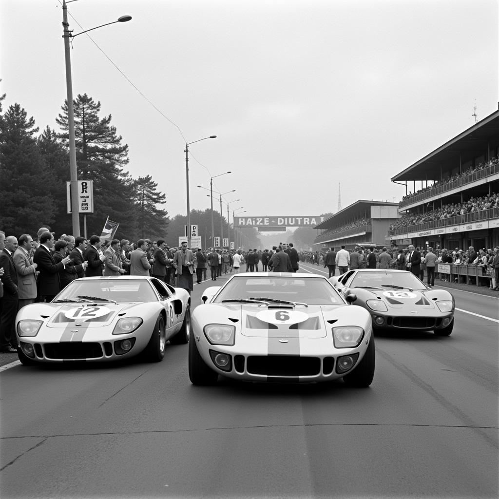 Ford GT40 Sieg in Le Mans 1966