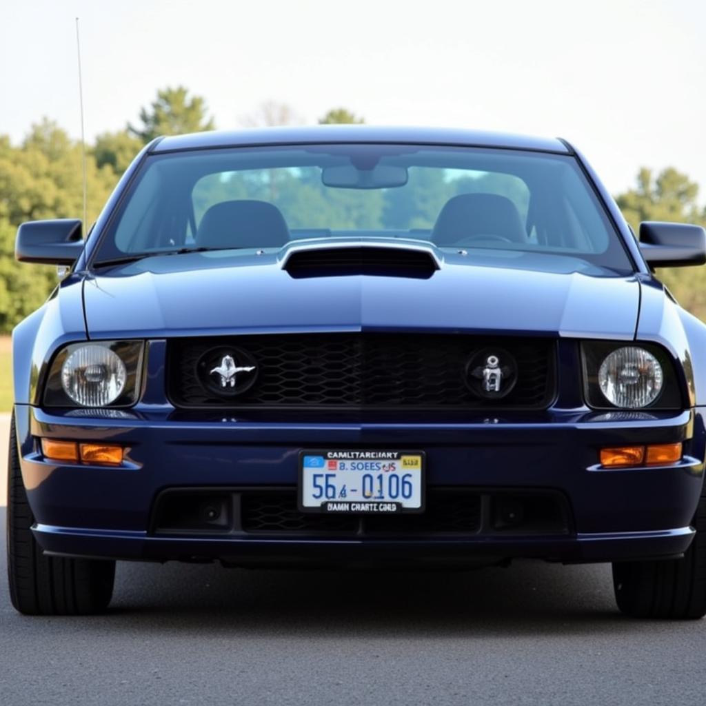 Ford Mustang GT 2005: Frontansicht des legendären Muscle-Cars