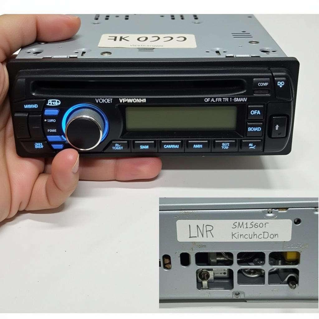 Seriennummer Ford Radio 6000 CD finden