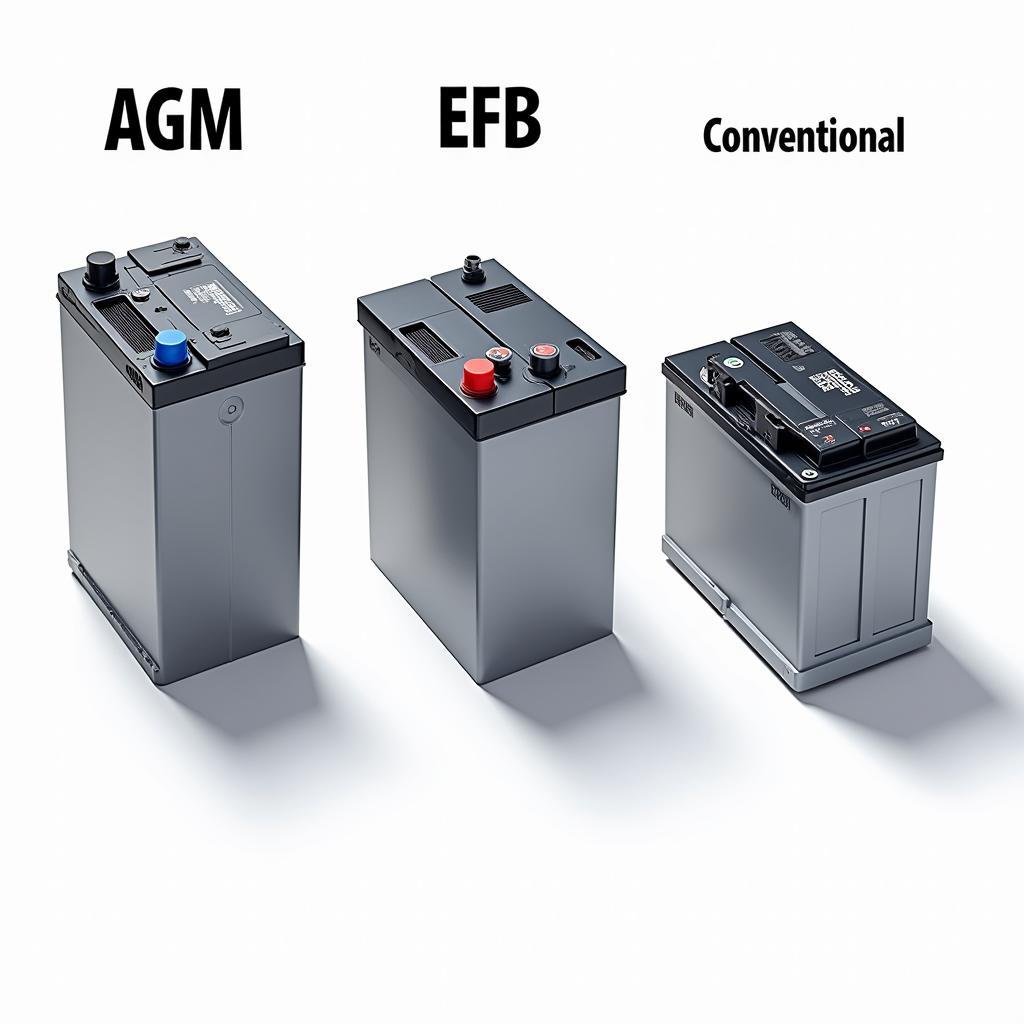 Ford S-Max Batterietypen: AGM, EFB, Konventionell