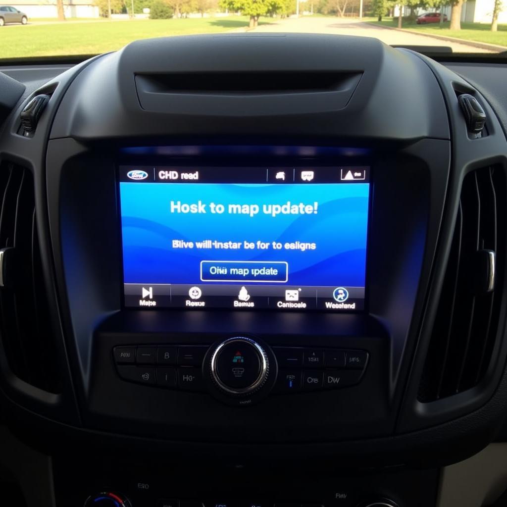 Ford SYNC 3 Kartenupdate F12 erfolgreich abgeschlossen