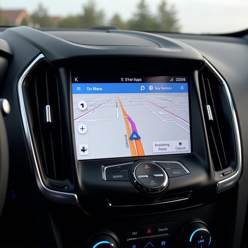 Navigation mit der Ford SYNC App