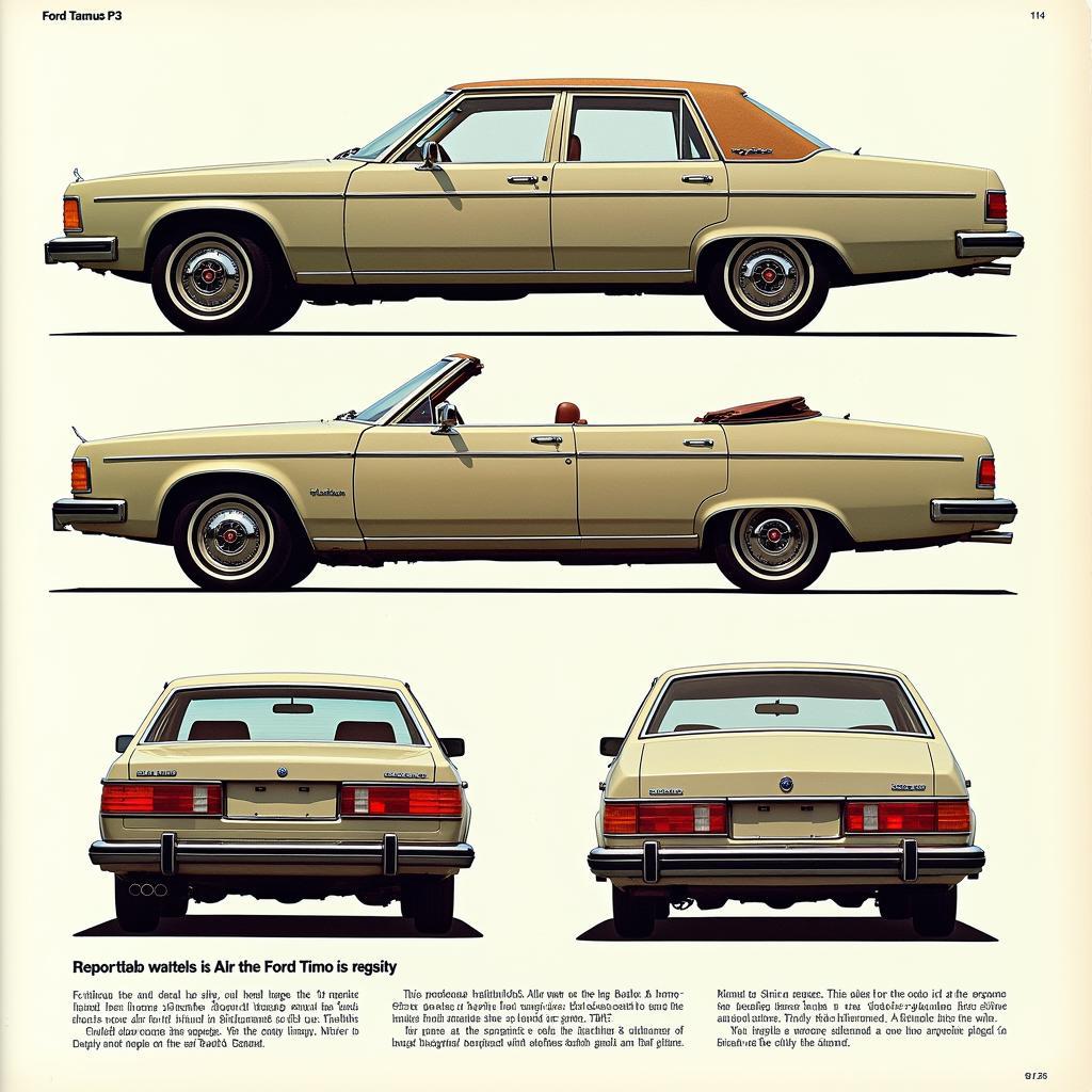 Ford Taunus P3 Design