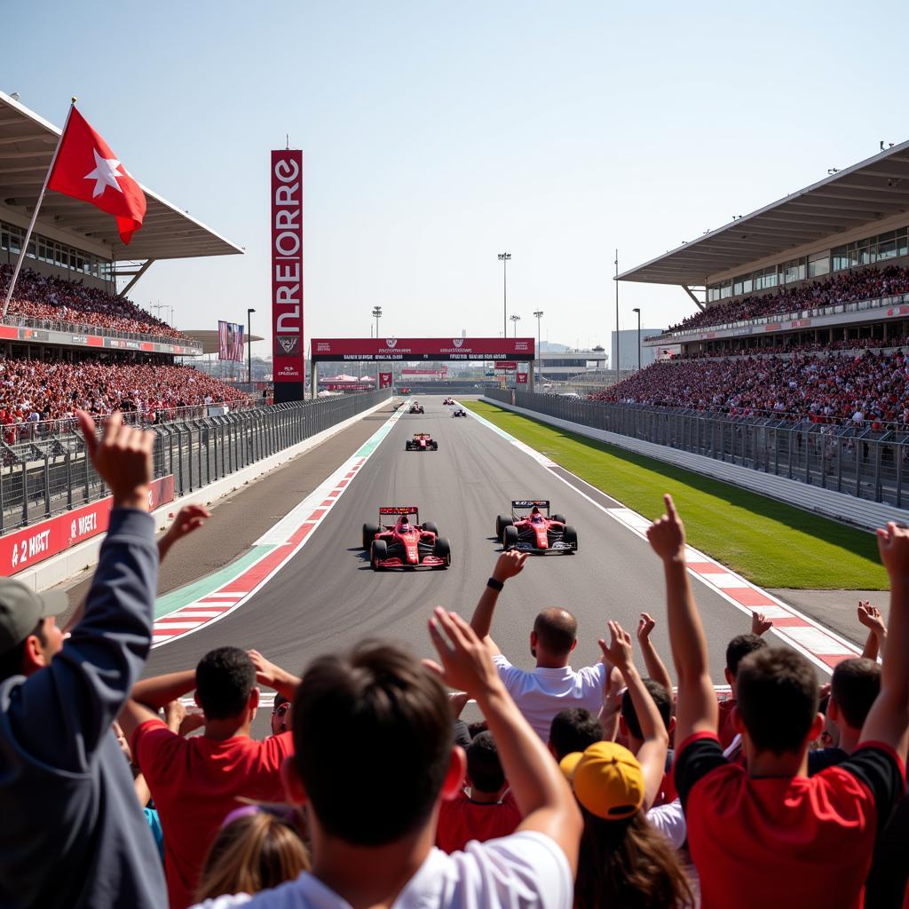 Formel 1 Start Bahrain: Begeisterte Fans