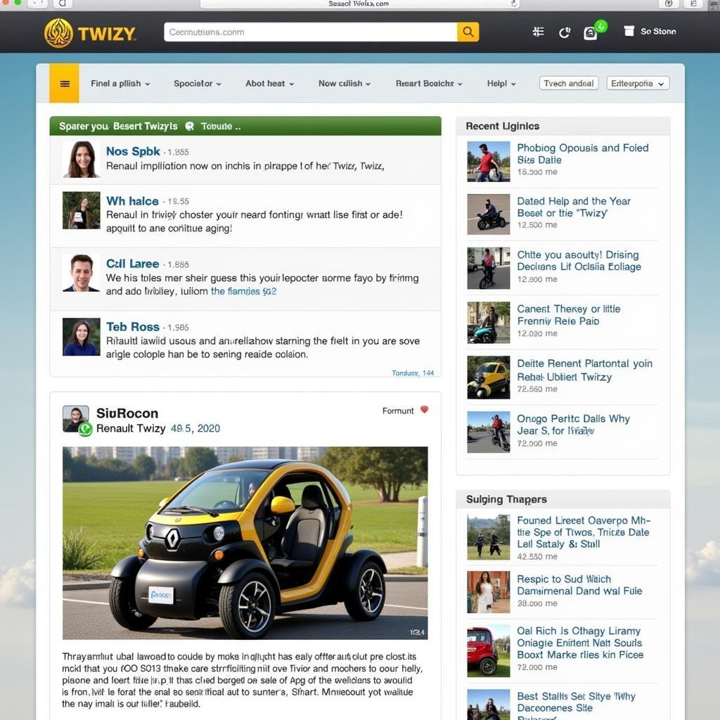 Forum Twizy Community