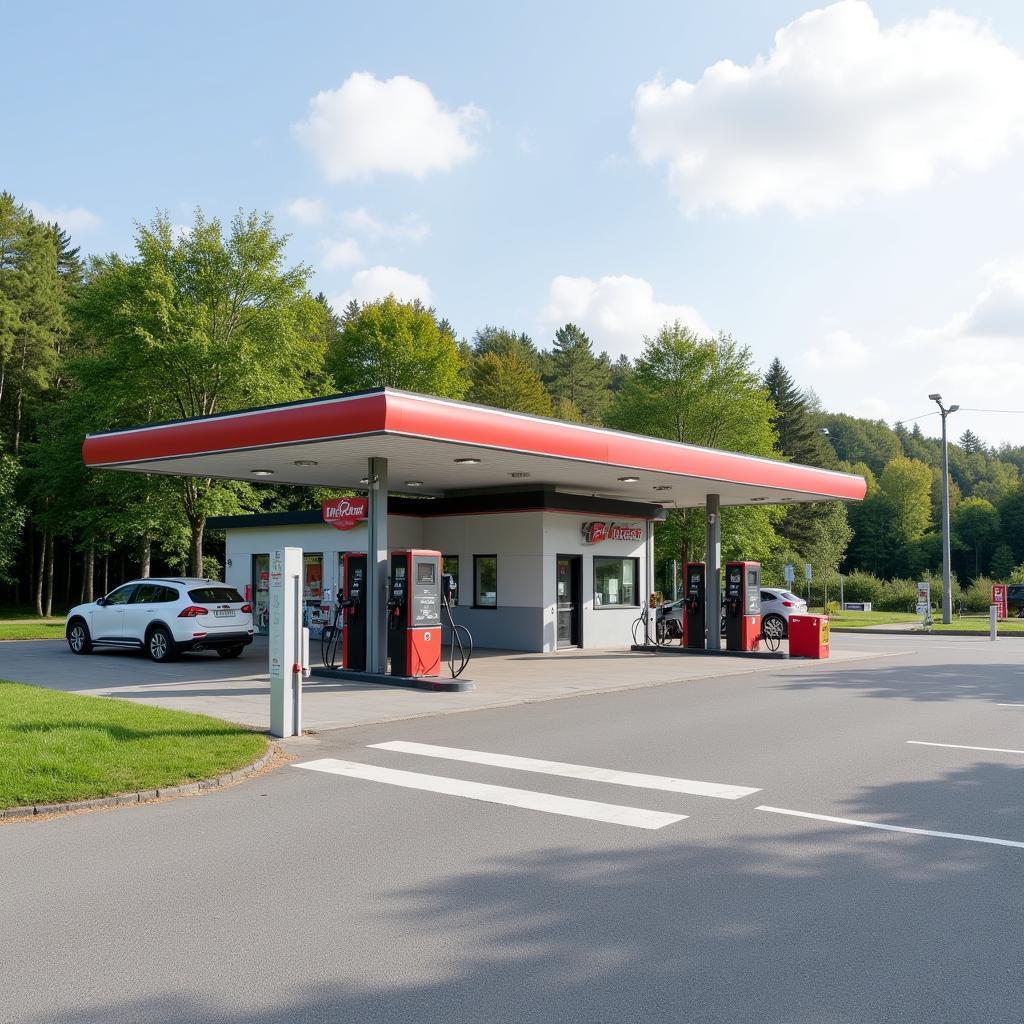 Frankenwald Raststätte Service Station