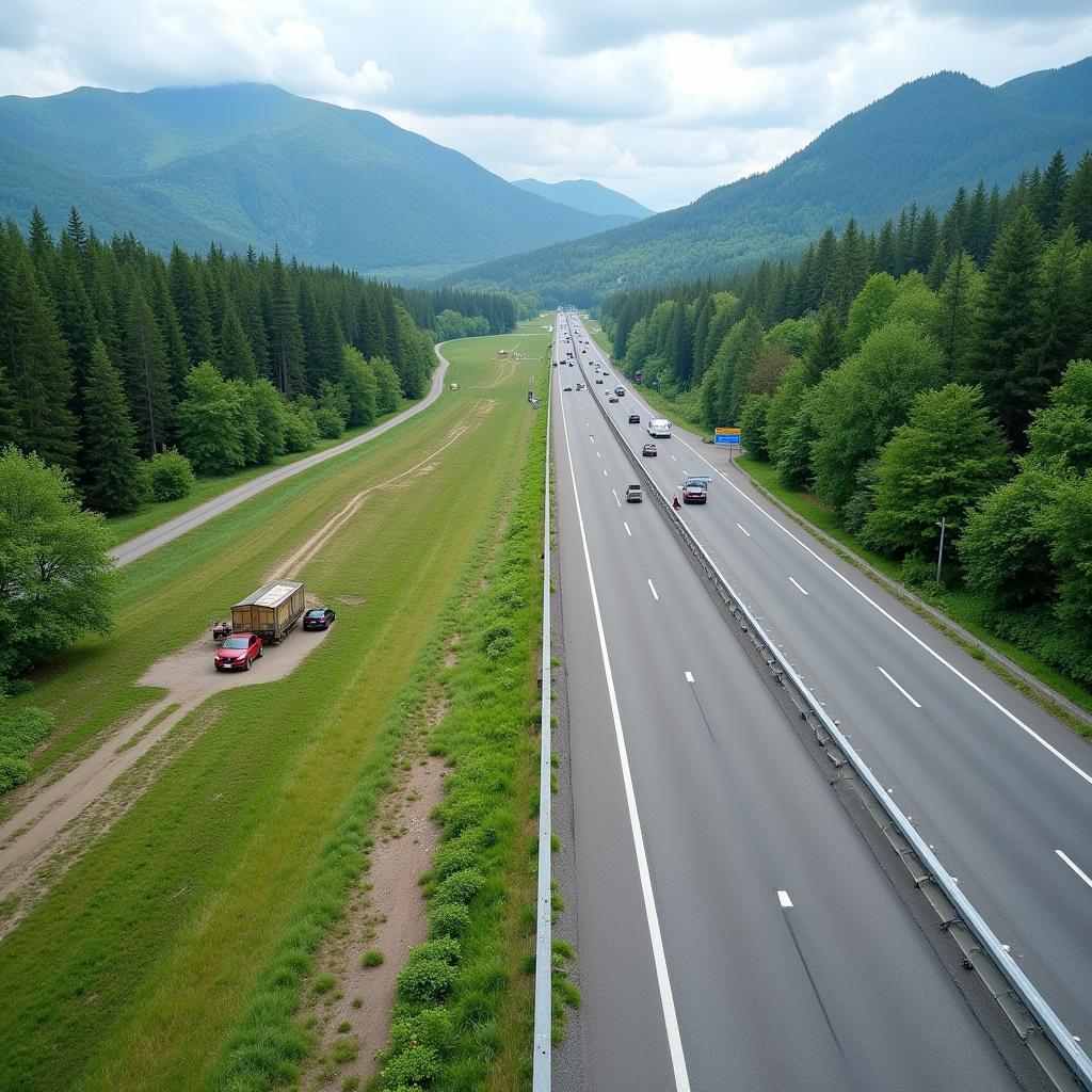 Vergleich Mautfreie vs. Mautpflichtige Autobahnen in Frankreich