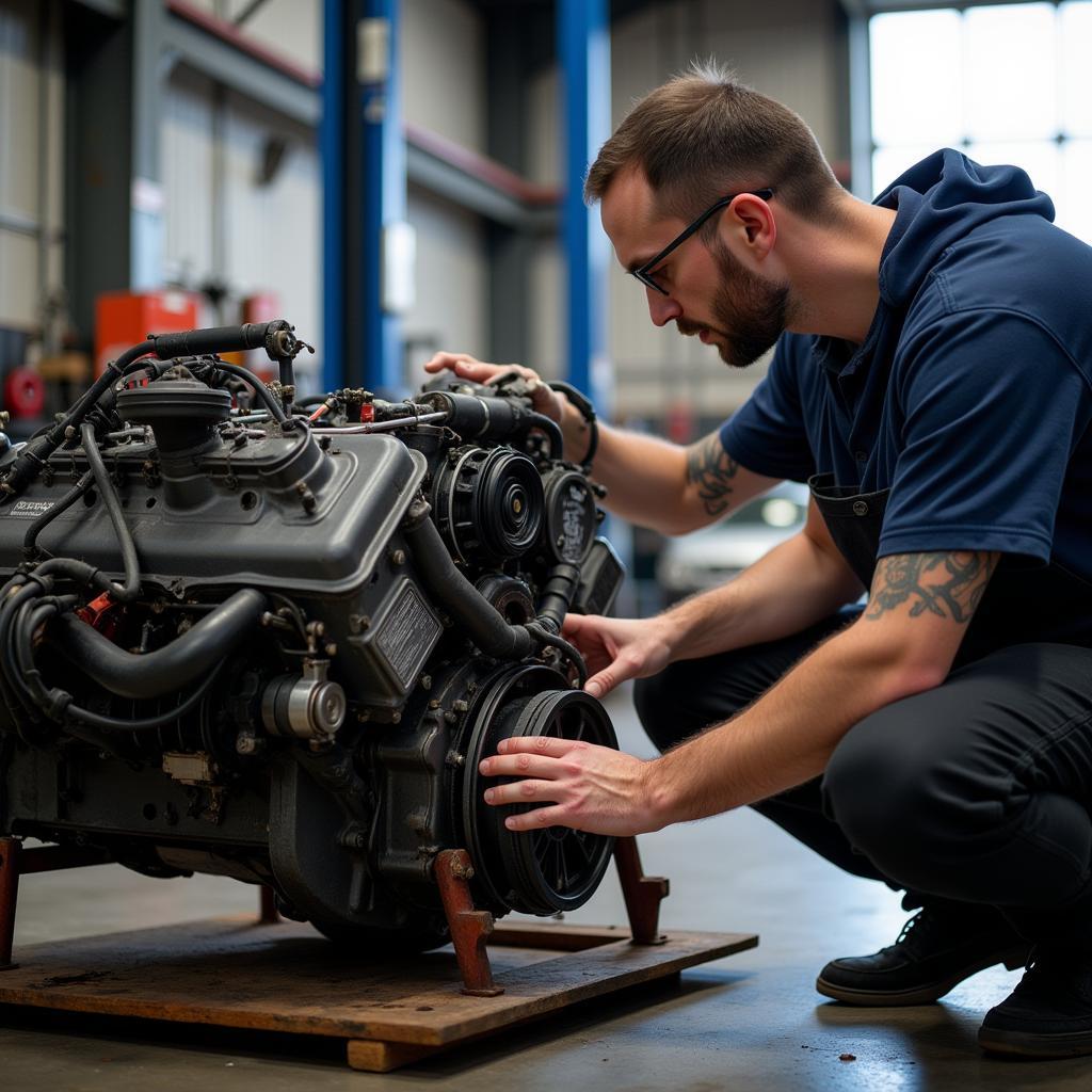 Gebrauchter Motor aus Polen: Zustandsprüfung