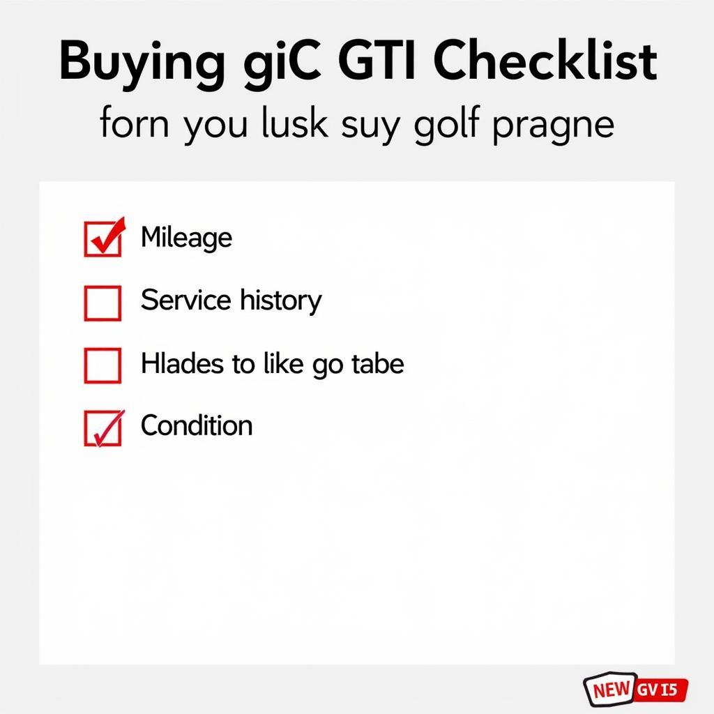 Checkliste für den Kauf eines gebrauchten Golf GTI