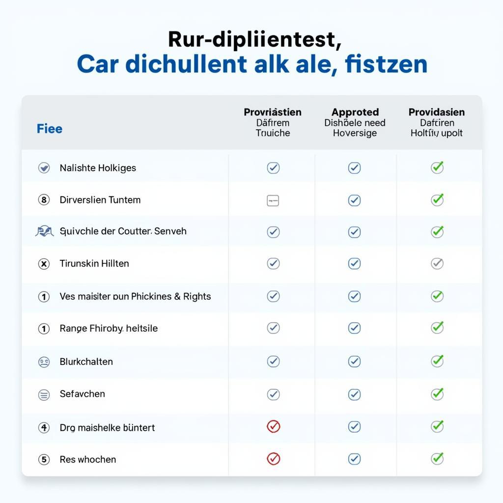 Vergleich von Online-Portalen für Gebrauchtwagen