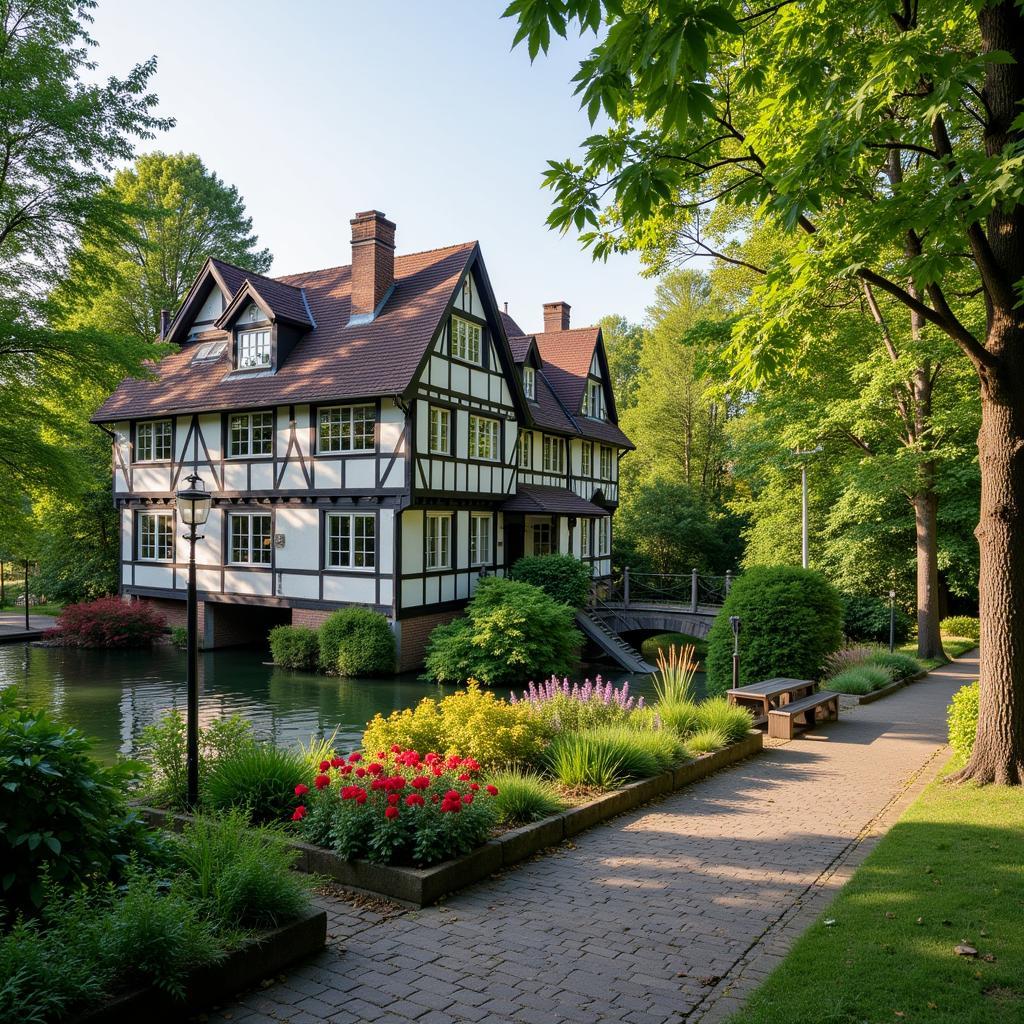 Gemütliche Pension mit Spreeblick in Burg