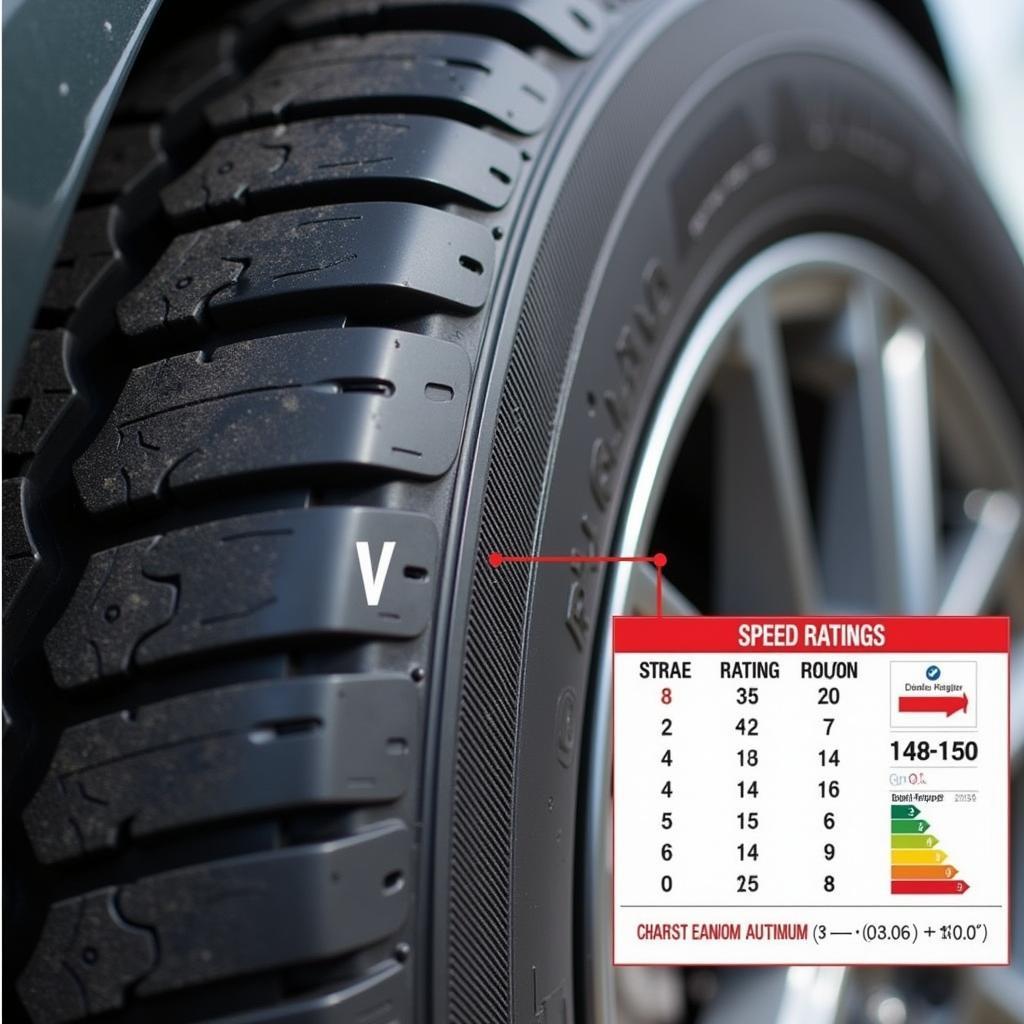 Geschwindigkeitsindex V Reifen