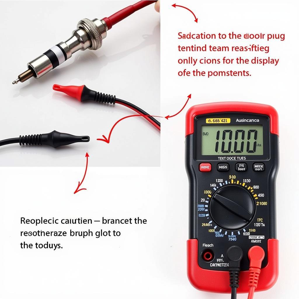 Glühkerzenprüfung mit Multimeter