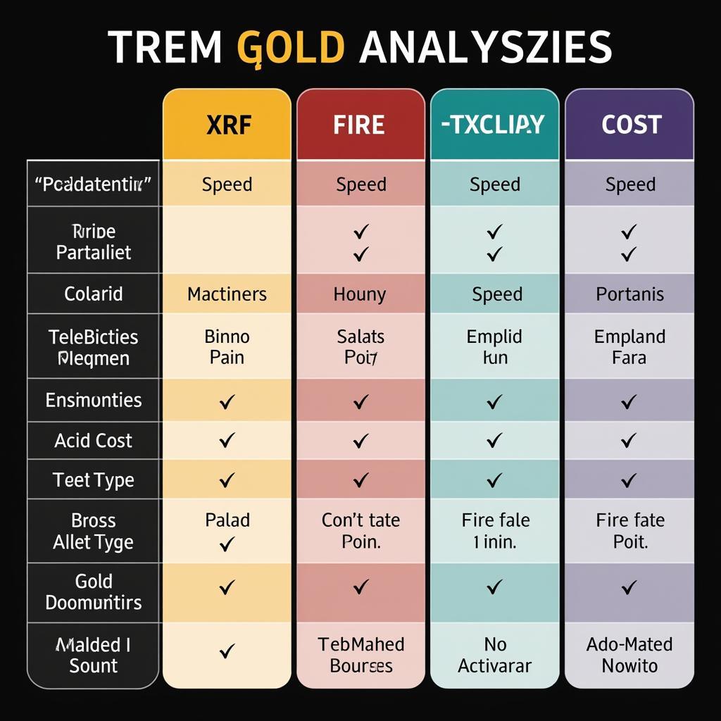 Vergleich verschiedener Technologien bei Gold Analysegeräten